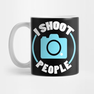 I Shoot People - Photographer Mug